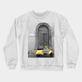 Vespa watercolor painting Crewneck Sweatshirt